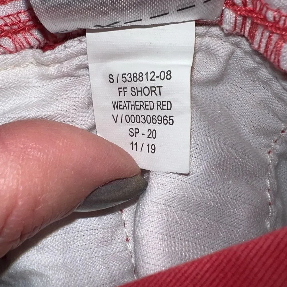 Gap‎ Kids flat front red shorts boys size 8 slim